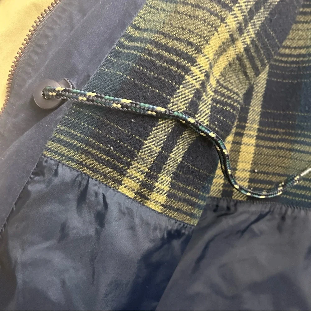 Vintage Pacific Trail Women’s Tan UtilityJacket with Navy Trim , Size XL - Picture 7 of 8